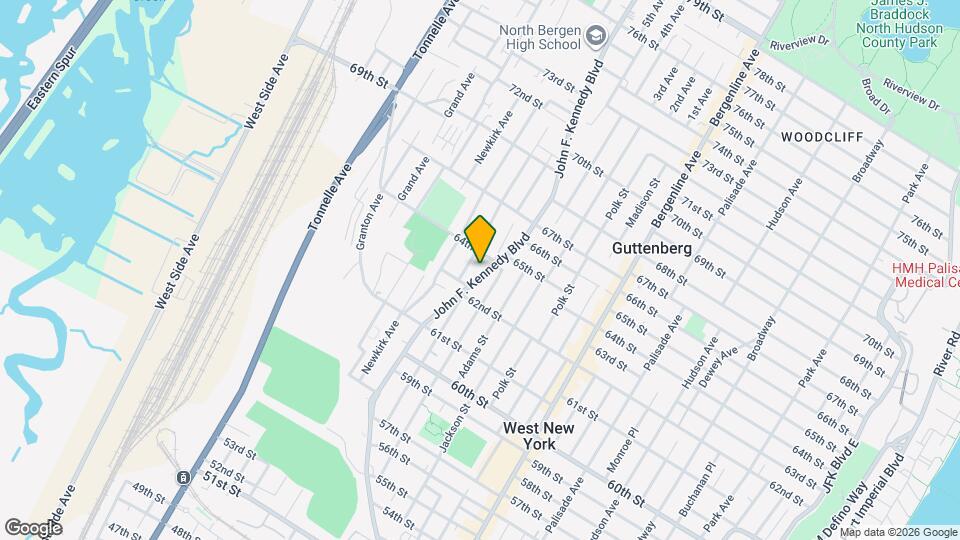 6331 John F. Kennedy Blvd Map and Location Details