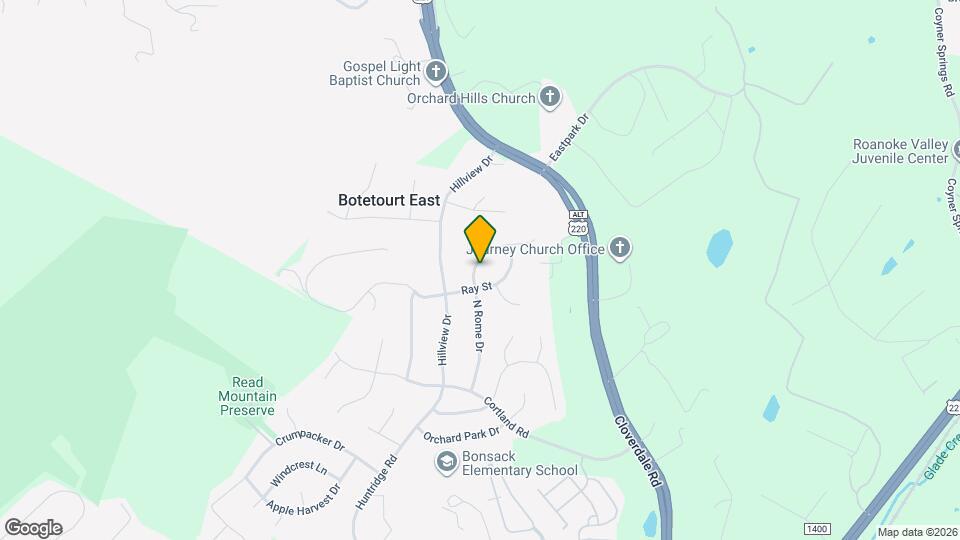 165 N Rome Dr Map and Location Details