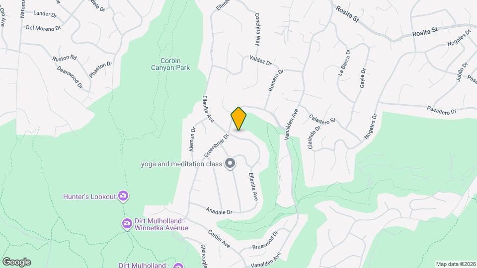 4234 Ellenita Ave Map and Location Details