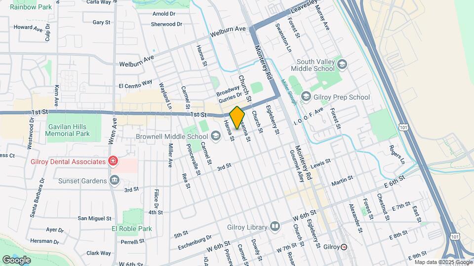 351 2nd St Map and Location Details