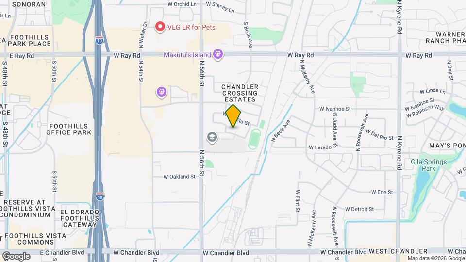 660 N Stacie Ct Map and Location Details