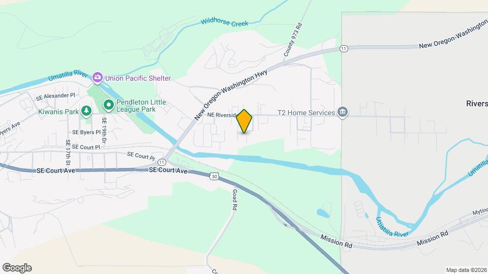 317 NE Anvidon St Map and Location Details