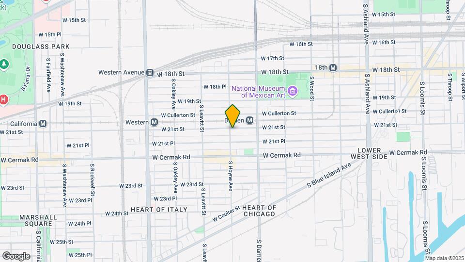 2057 W 21st St Map and Location Details