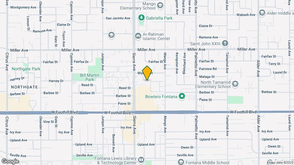 16988 Reed St Map and Location Details
