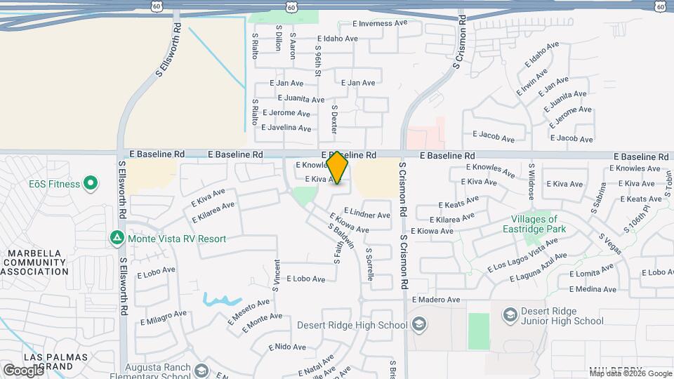 9816 E Keats Ave Map and Location Details