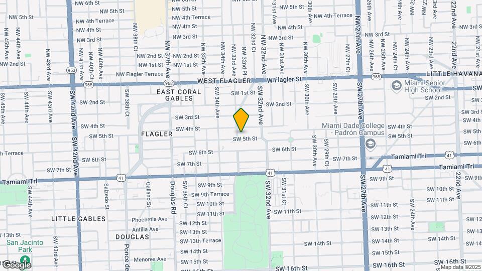 435 SW 33rd Ave Map and Location Details
