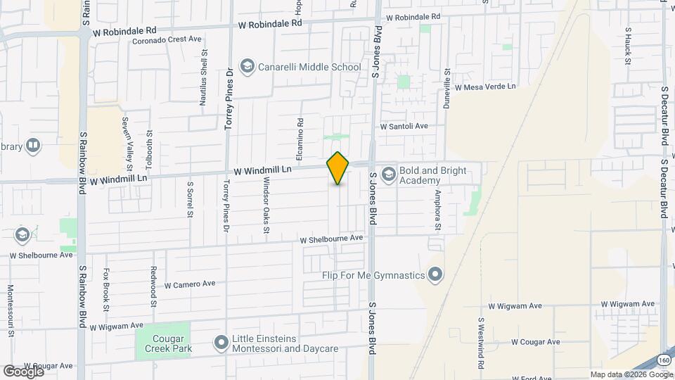 8159 Golden Flowers St Map and Location Details