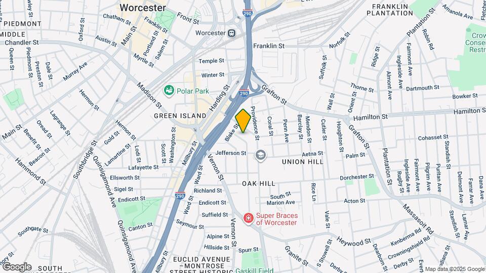 37 Columbia St, Unit 1 Map and Location Details