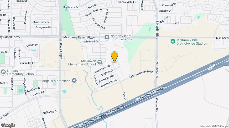 4401 Cannock Dr Map and Location Details