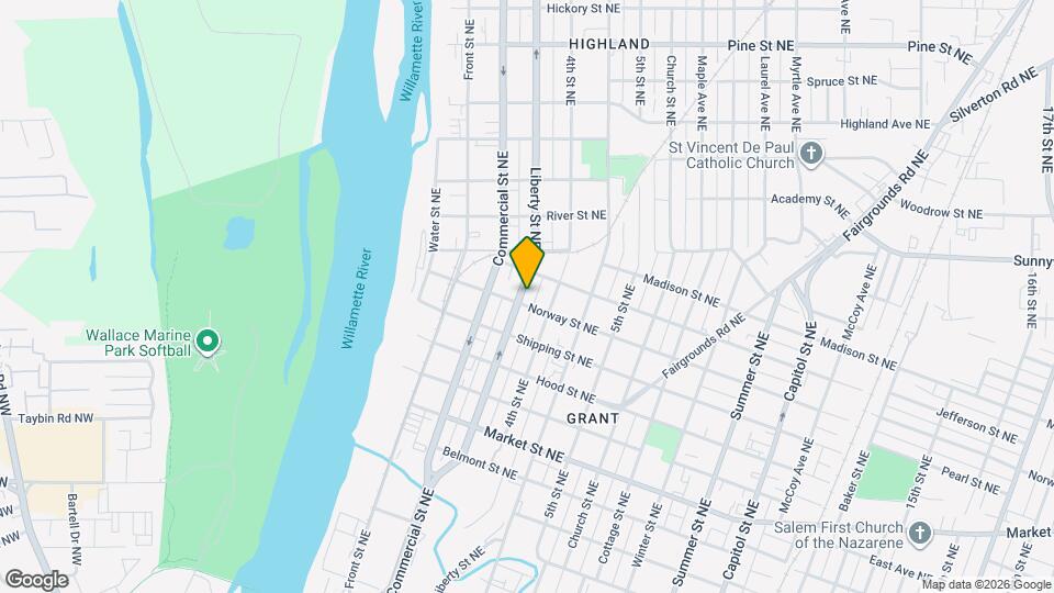 345-351 Norway St NE Map and Location Details