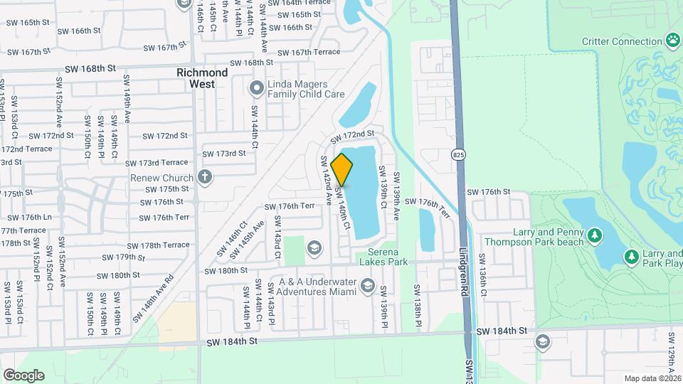 17561 SW 140th Ct Map and Location Details