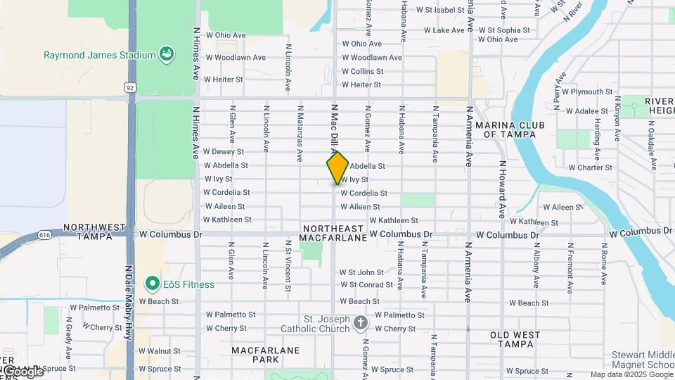 3027 W Cordelia St Mapa y Detalles de la Ubicación