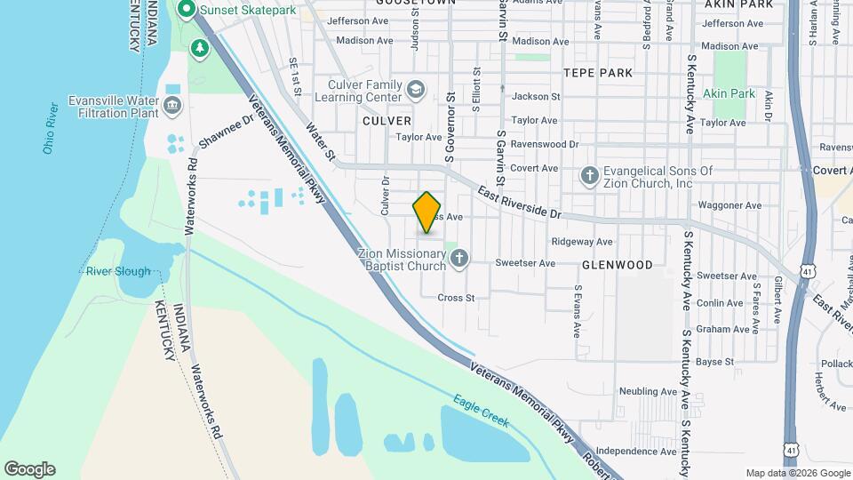 305 Ridgeway Ave Map and Location Details