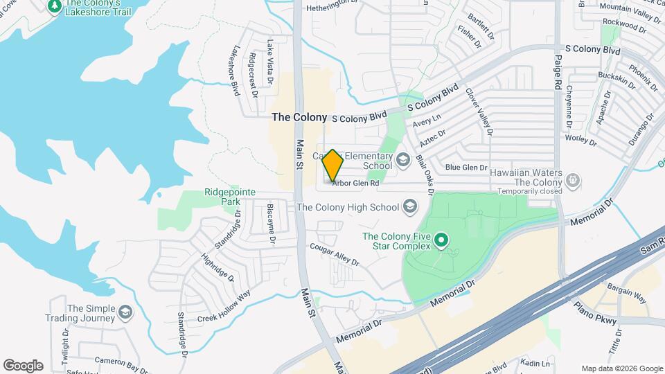 4808 Arbor Glen Rd Map and Location Details