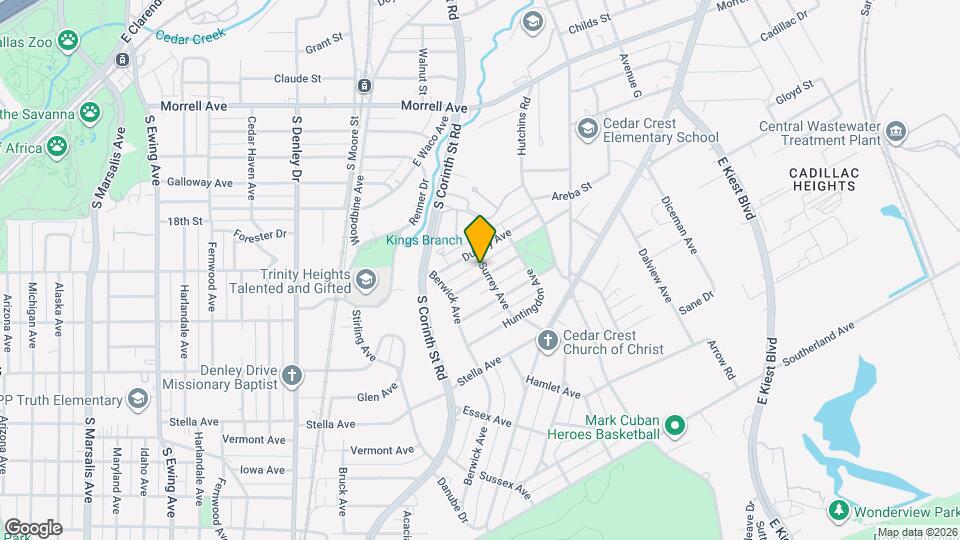 1843 Somerset Ave Map and Location Details