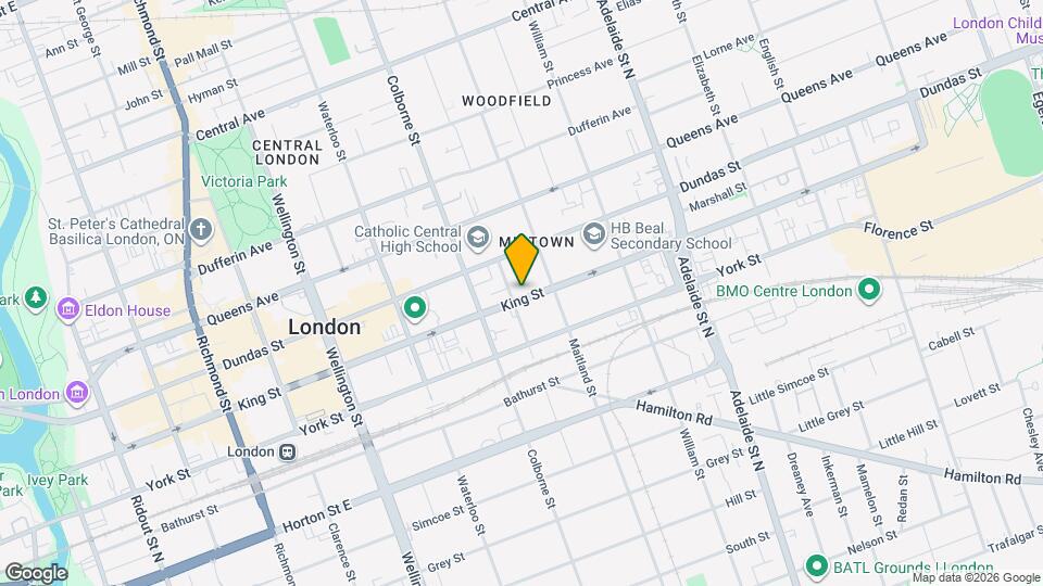 440 King St, Unit 2 Map and Location Details