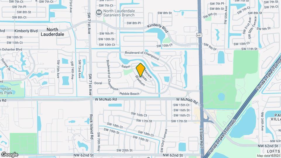 1314 Braeburn Map and Location Details