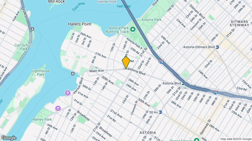 1810 Astoria Blvd Mapa y Detalles de la Ubicación