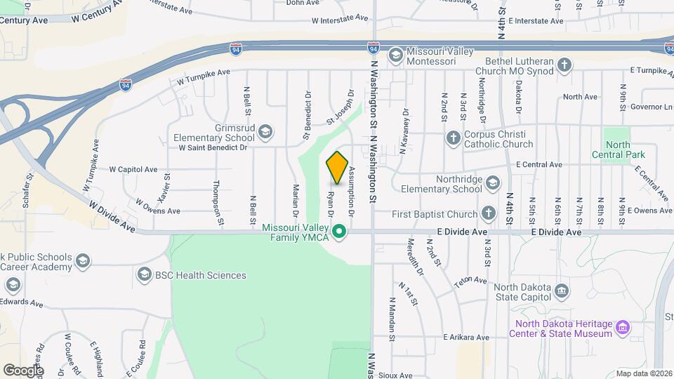 1813 Ryan Dr Map and Location Details