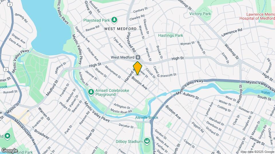 72 Boston Ave Map and Location Details