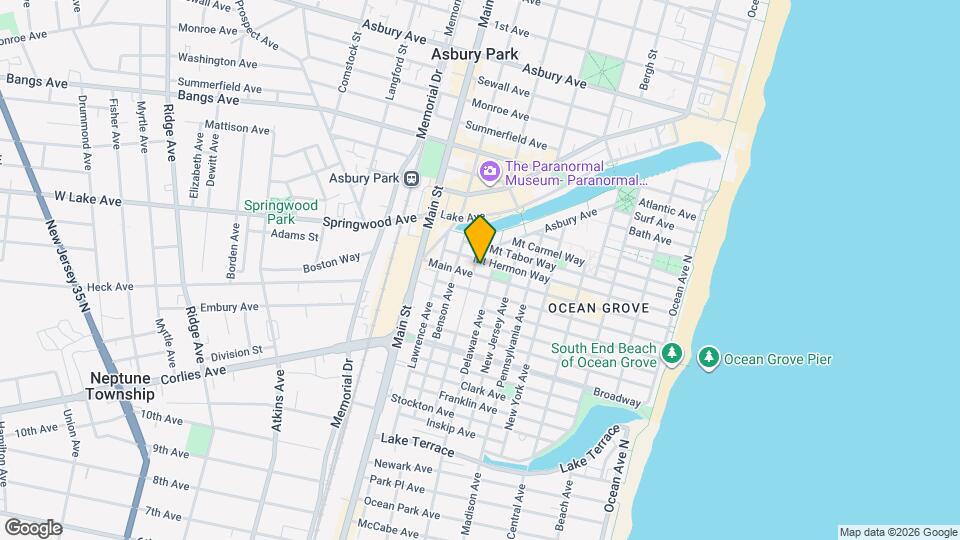 123 Main Ave Map and Location Details