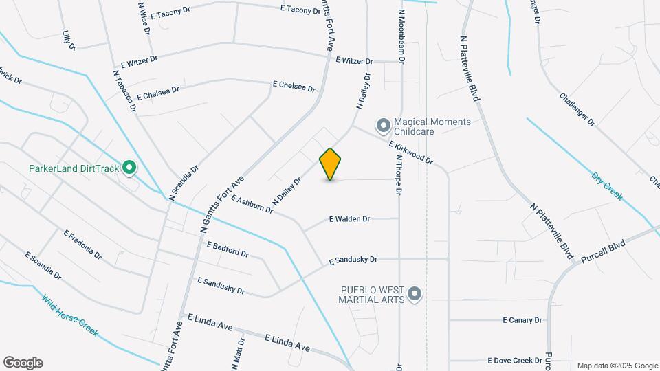 890 E Thorpe Ct Map and Location Details