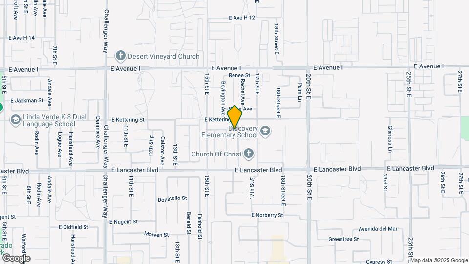 44931 16th St E Mapa y Detalles de la Ubicación