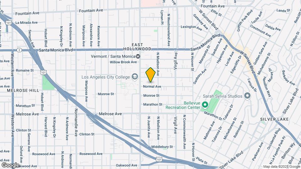 4325 Normal Ave Mapa y Detalles de la Ubicación