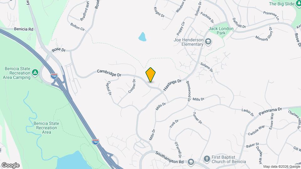 525 Cambridge Dr Map and Location Details