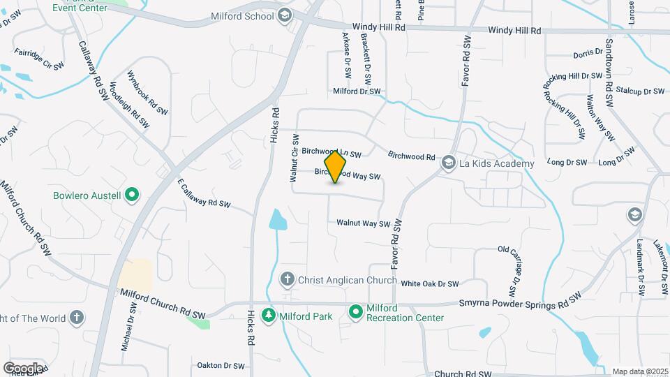 993 Walnut Cir SW Map and Location Details