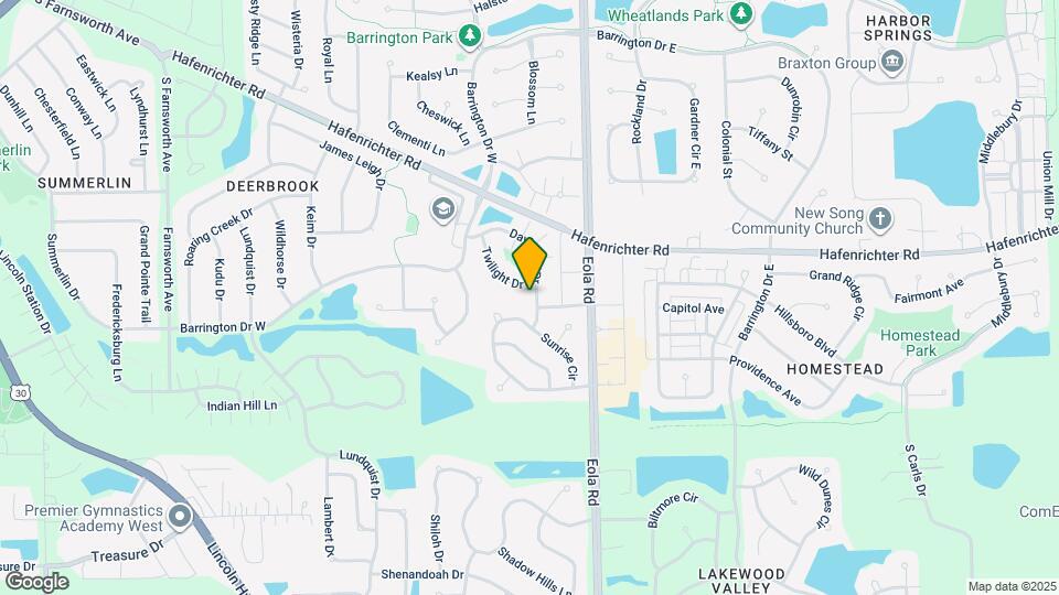 2285 Daybreak Dr Map and Location Details