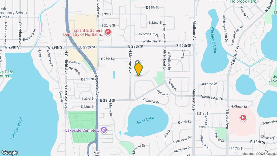 745 Nyssa Dr Map and Location Details