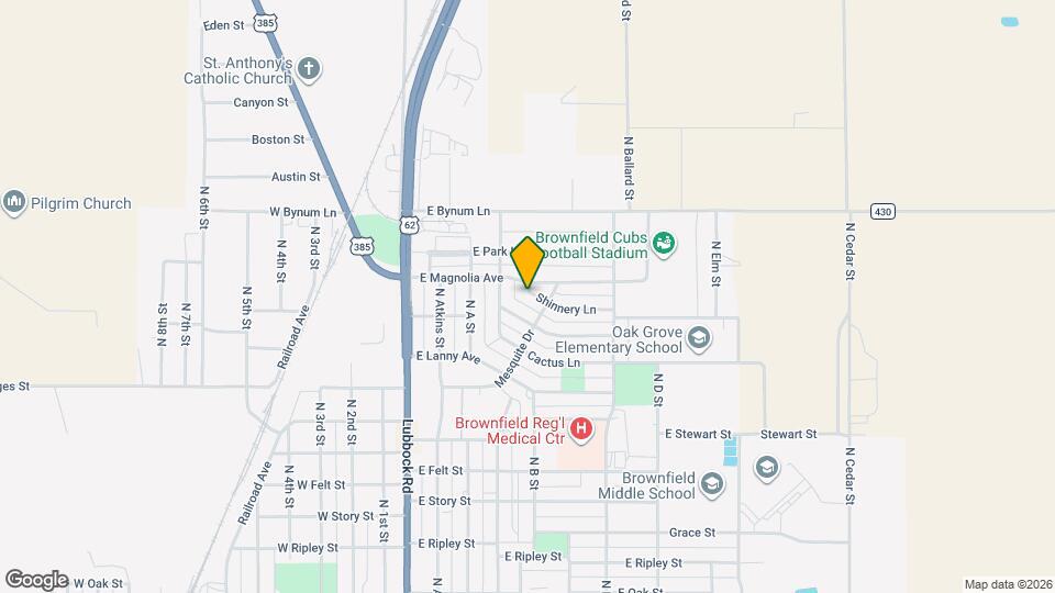 512 Shinnery Ln Map and Location Details
