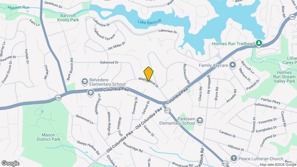 6429 Maplewood Dr Mapa y Detalles de la Ubicación