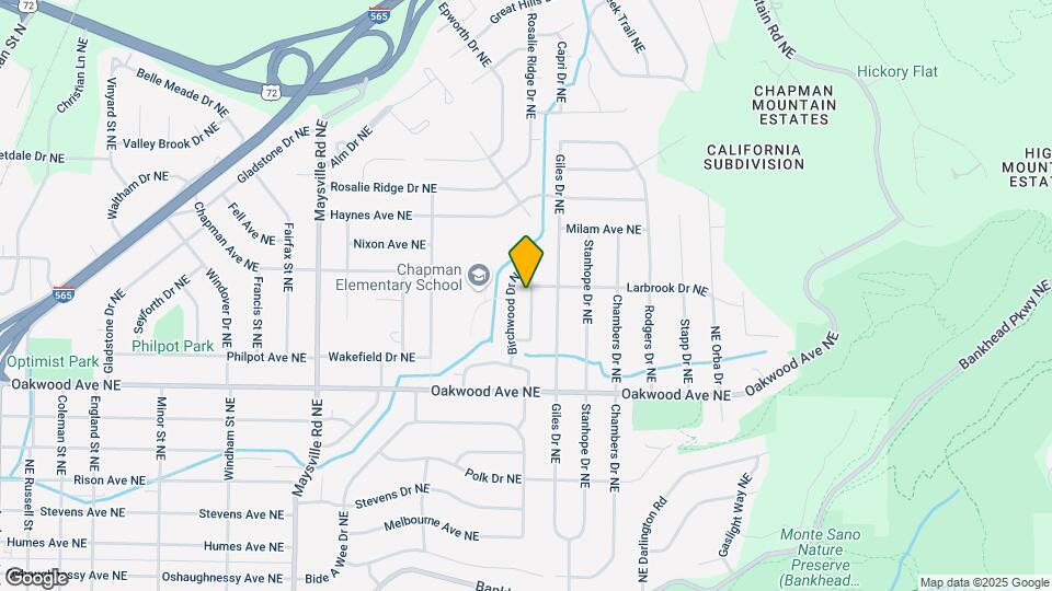 2115 Fernbrook Dr NE Map and Location Details