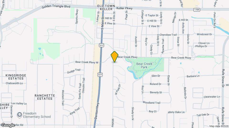 523 Big Bend Dr Map and Location Details