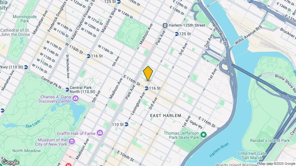1874-1878 Lexington Ave Mapa y Detalles de la Ubicación
