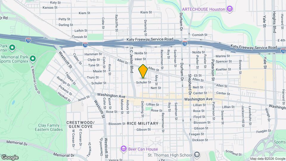5314 Schuler St Map and Location Details