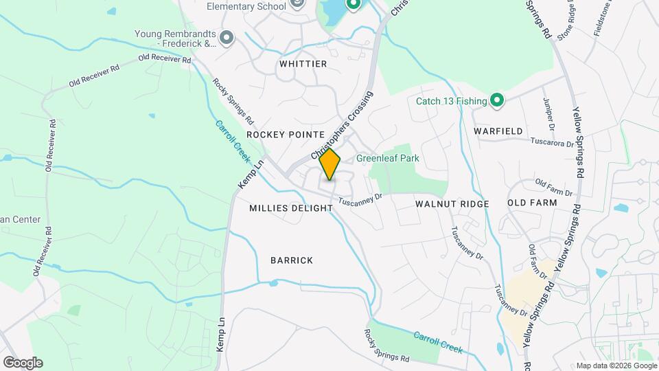 2501 Coleridge Dr Map and Location Details