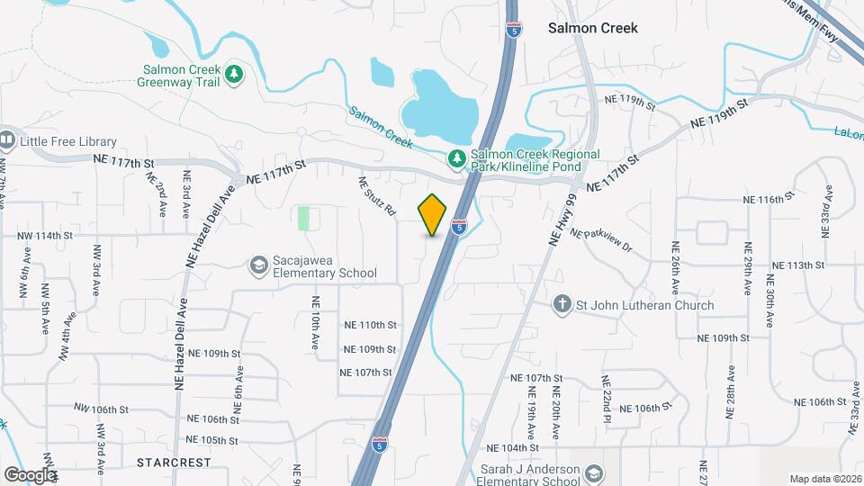 11311 NE 14th Ct Map and Location Details