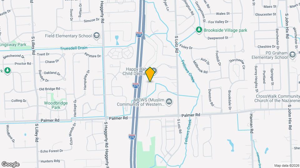 1625 Emerald Pines Dr Map and Location Details