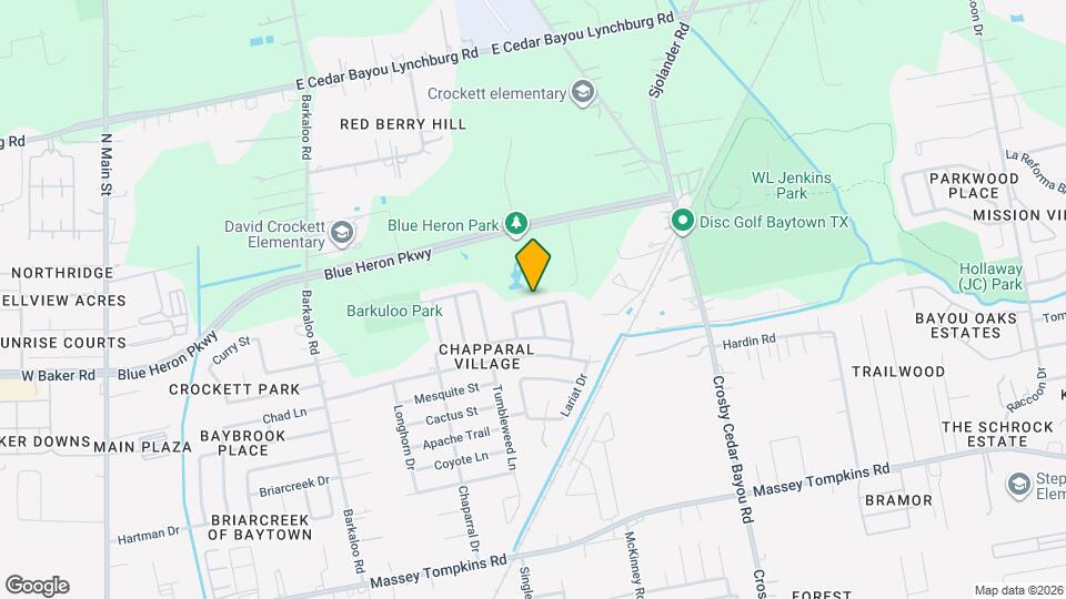 1604 Broken Arrow St Map and Location Details