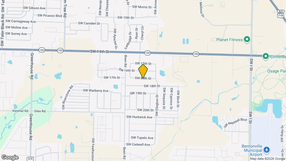 2315 SW 17th St Map and Location Details