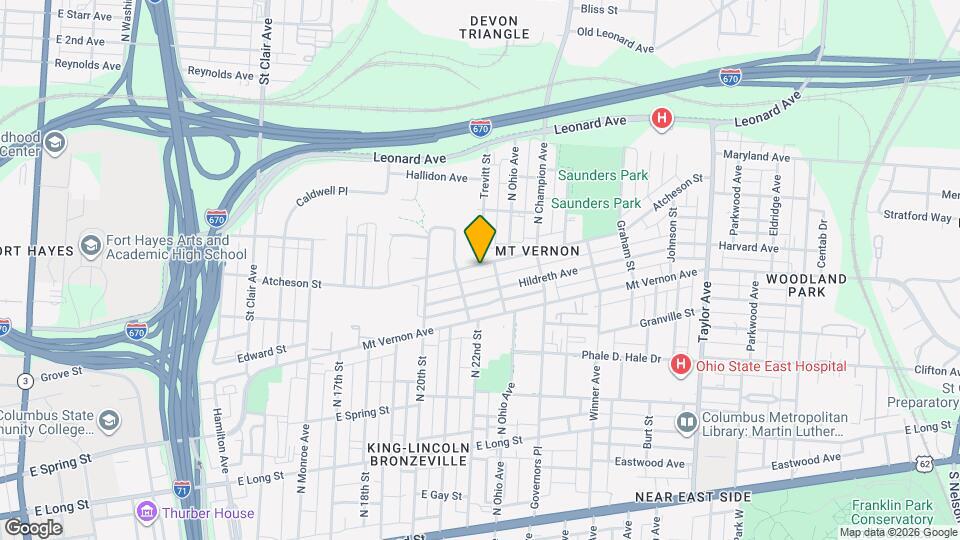 1179 Atcheson St Map and Location Details