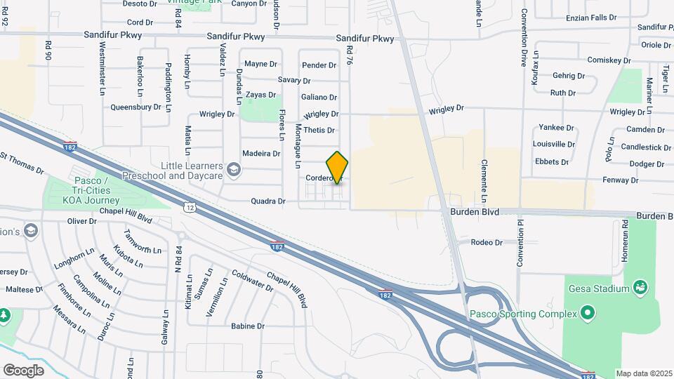 4813 Guemes Ln Map and Location Details