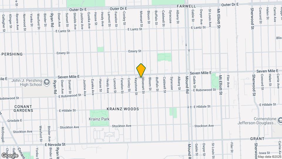 18891 Moenart St Map and Location Details