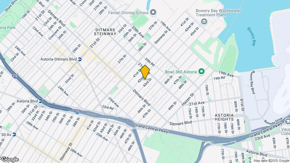 21-32 43rd Street Map and Location Details
