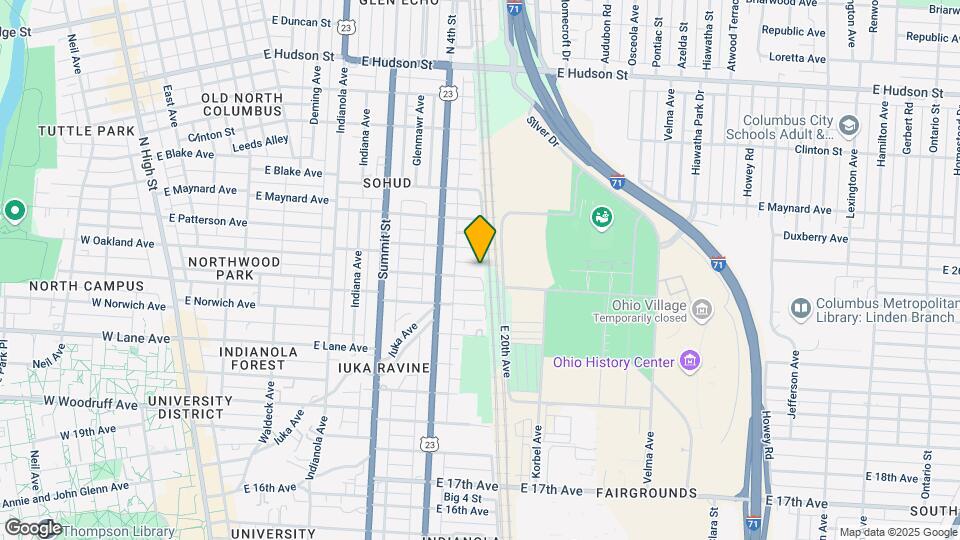 490-492 Alden Ave Mapa y Detalles de la Ubicación