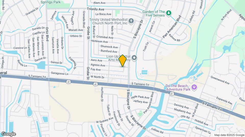 8103 Agress Ave Map and Location Details