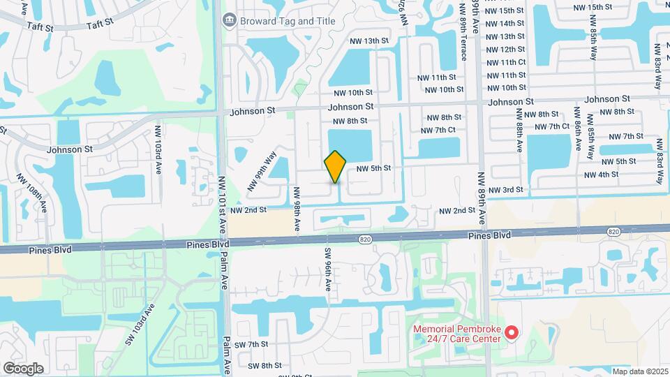 311 NW 96th Ave Map and Location Details